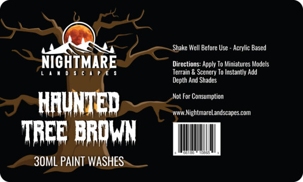 Haunted Tree Brown Paint Wash 30ml