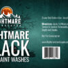 Nightmare Black Paint Wash 30ml