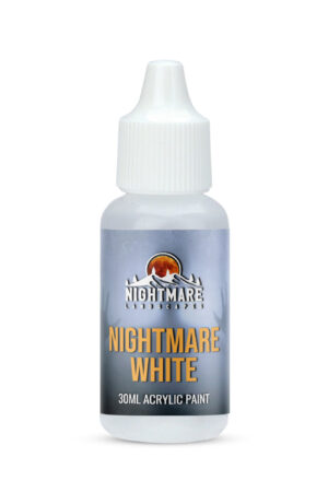 Nightmare White Miniature Acrylic Paint 30ml