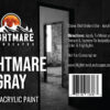 Nightmare Gray Miniature Acrylic Paint 30ml