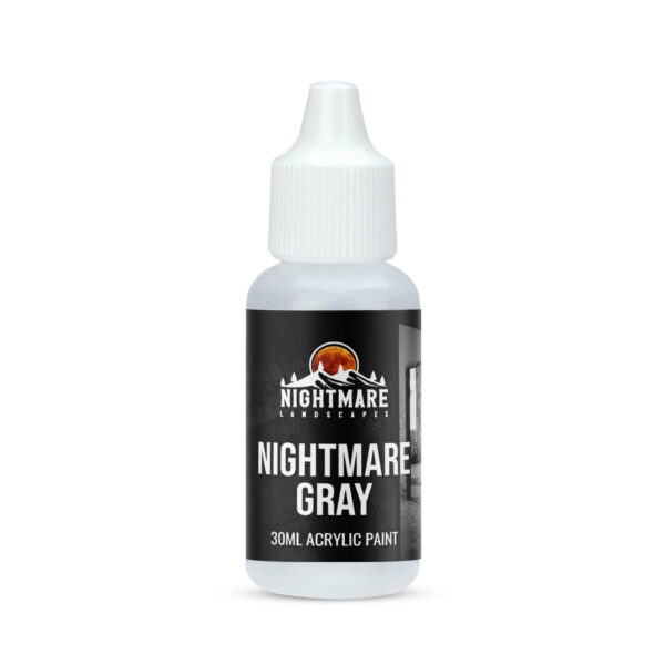 Nightmare Gray Miniature Acrylic Paint 30ml