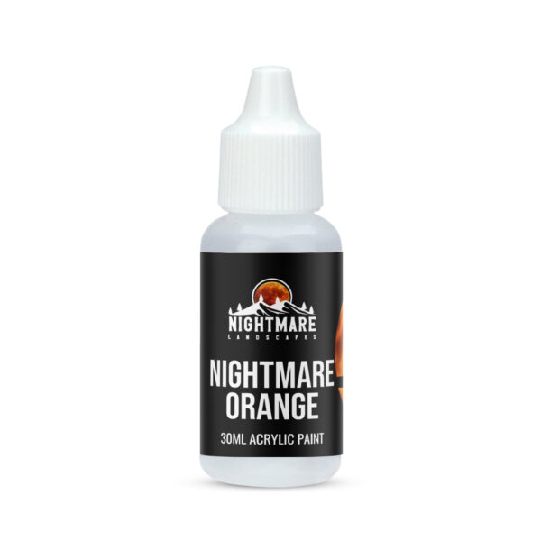 Nightmare Orange Miniature Acrylic Paint 30ml