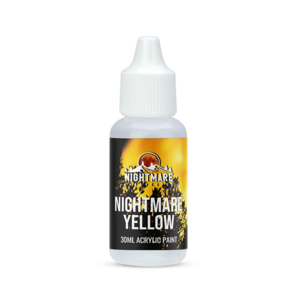 Nightmare Yellow Miniature Acrylic Paint 30ml