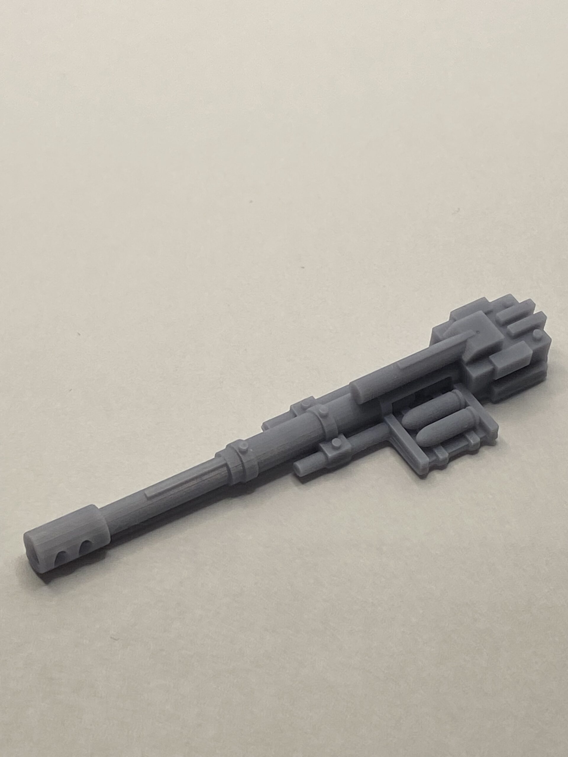 125mm Cannon Weapons Miniature For Gaslands & Tabletop Games