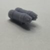 Large Twin Rocket Missile Launcher Weapons Miniature For Gaslands & Tabletop Games