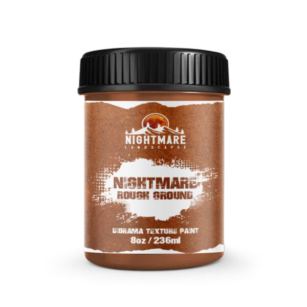 Nightmare Rough Ground Effects Diorama Texture Paint 8oz