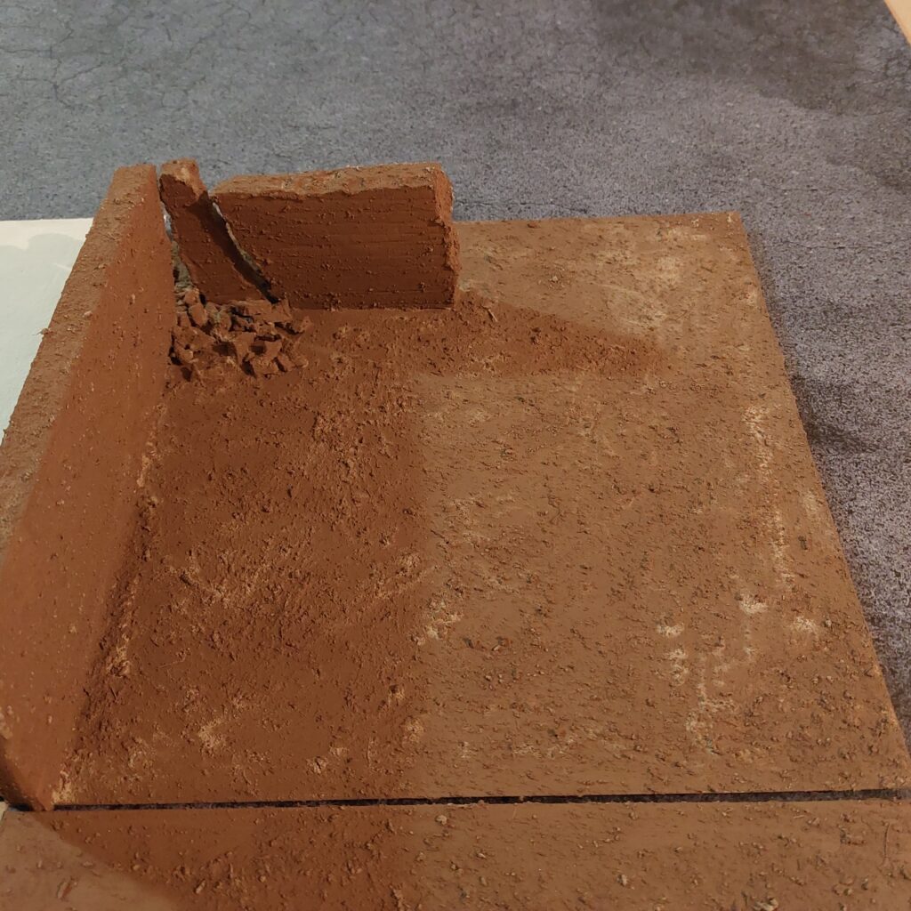 Making A Miniature Tabletop Terrain Board Adding Walls