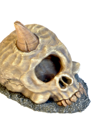 Giant Horned Cyclops Skull Tabletop Miniature