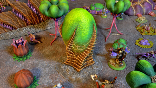 Demo Large Alien Egg Chrysalis Miniature